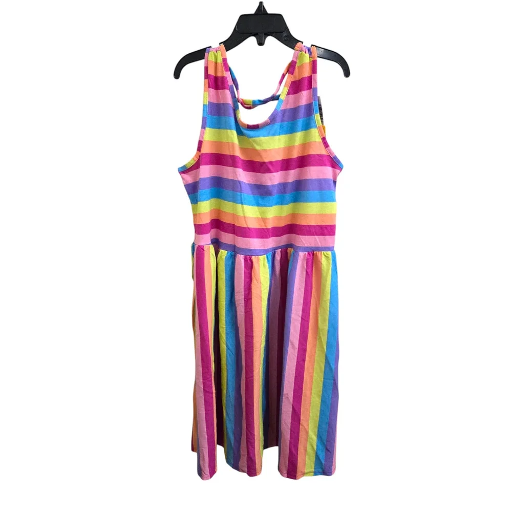 NWT 14 rainbow The Children's Place Dress